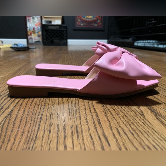 Pink Bow Slides - Picture 4 of 4